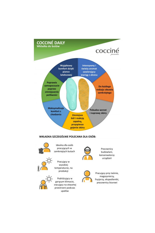 Coccine Aloe Vera gydomieji vidpadžiai