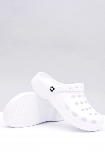 Vyriški šlepetės sandalai Baltos spalvos Kroks 2