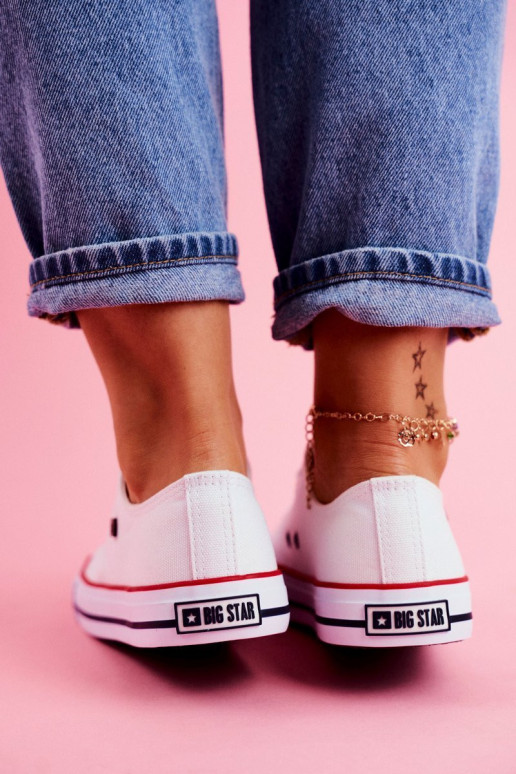 Big Star moteriški balti sportbačiai T274022