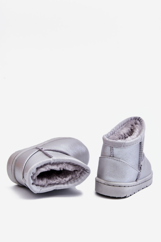 Šilti vaikiški sniego batai Silver Scooby