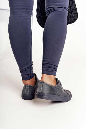 Moteriški žemi sportbačiai Big Star DD274440 Tamsiai pilki