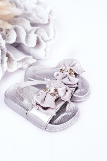 Vaikiški Guminės šlepetės su lankeliu