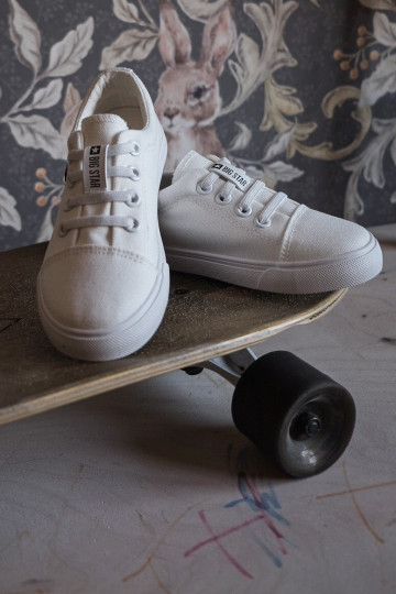 Vaikiški sportbačiai Big Star DD374074 balti