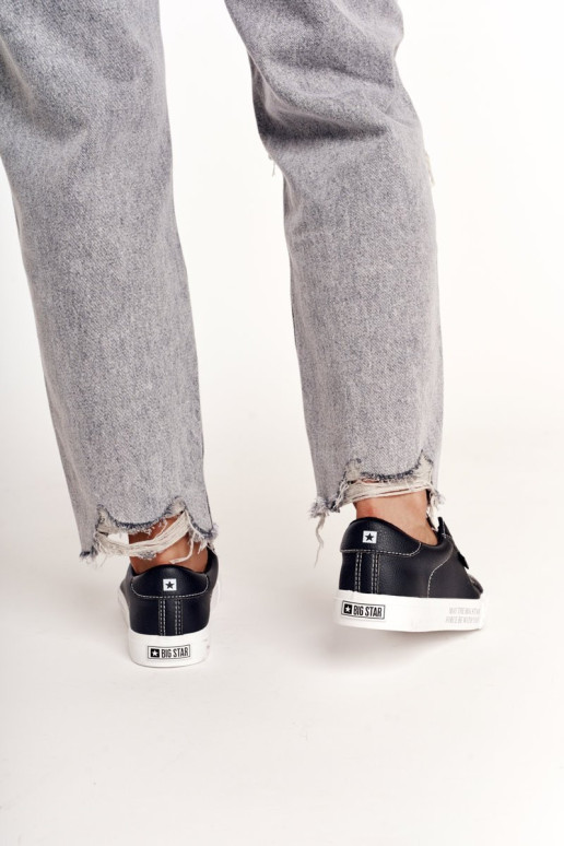 Moteriški odiniai teniso bateliai BIG STAR EE274315 Juodi