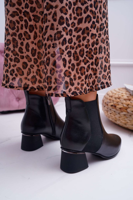 Moteriški odiniai batai Laura Messi juodi 2034 m