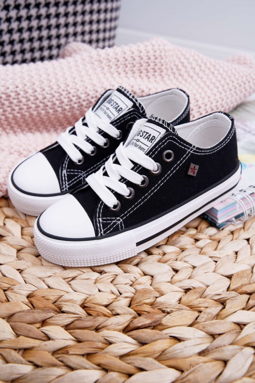 Big Star vaikiški sportbačiai FF374206 juodi