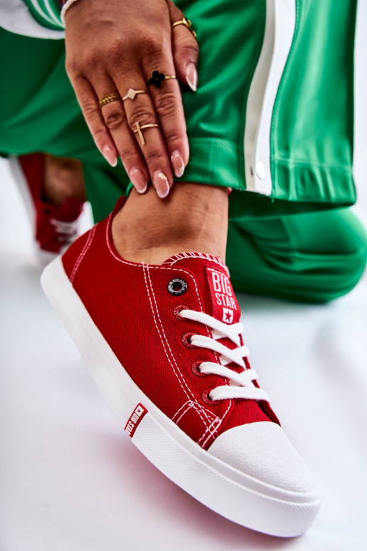 Moteriški sportbačiai Big Star FF274089 Raudoni