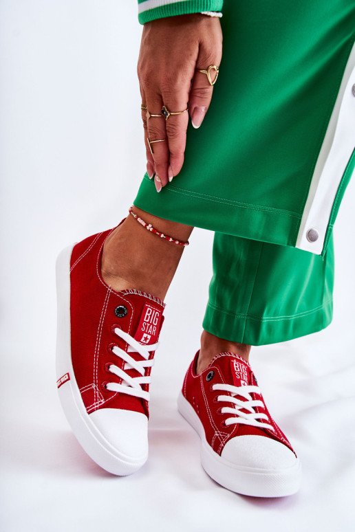 Moteriški sportbačiai Big Star FF274089 Raudoni