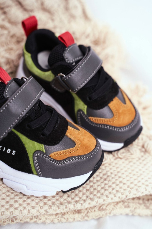 Vaikiški sportiniai bateliai Juodi ABCKIDS B932104063