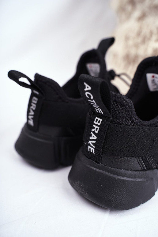 Vaikiški sportiniai bateliai Juodi ABCKIDS B012310074