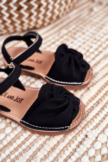 Vaikiški basutės su lipnia juostele Black Goofy