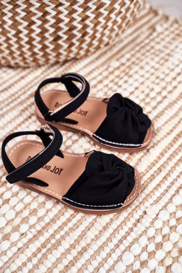 Vaikiški basutės su lipnia juostele Black Goofy 2