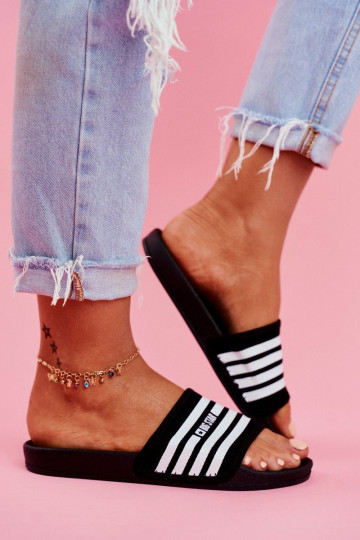 Moteriškos šlepetės Big Star FF274A353 juodos