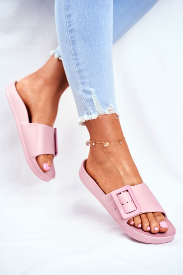 Moteriškos skaidrės Big Star Pink FF274A389