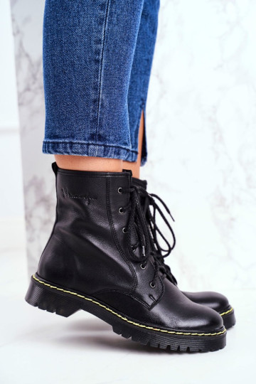 Moteriški auliniai batai Maciejka juodi 01609-33/00-6