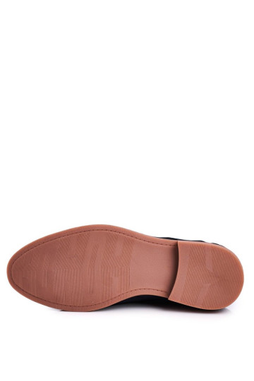 Vyriški odiniai mokasinai Nubuck BEDNAREK tamsiai mėlyni 2