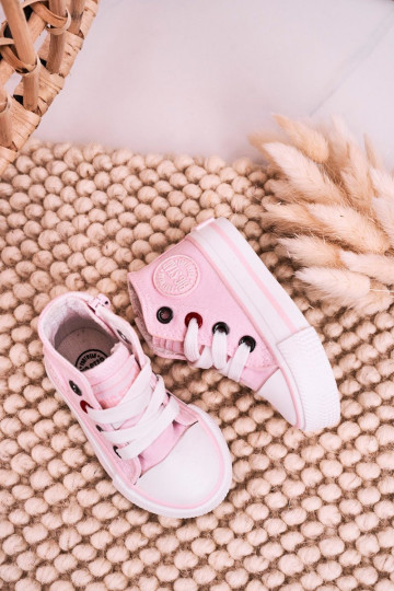 Vaikiški sportbačiai su užtrauktuku BIG STAR HH374191 Rožiniai 2