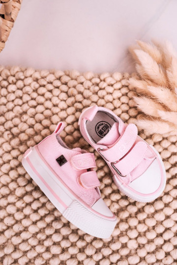 Vaikiški velcro sportbačiai BIG STAR HH374203 Rožiniai