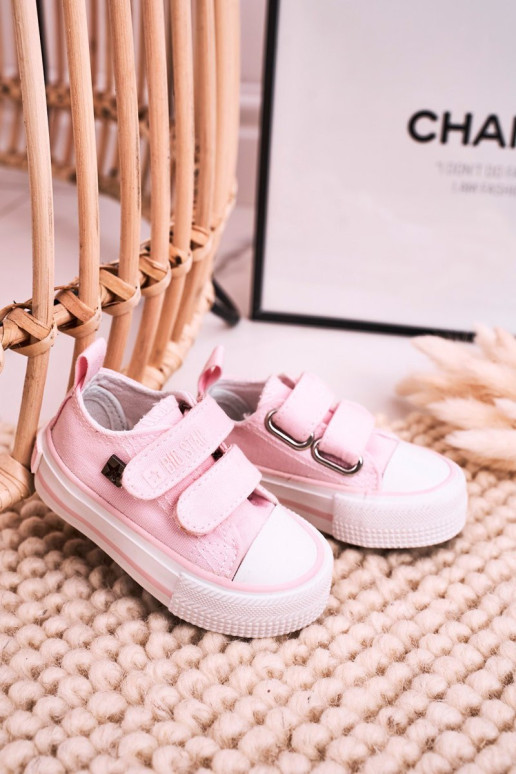 Vaikiški velcro sportbačiai BIG STAR HH374203 Rožiniai