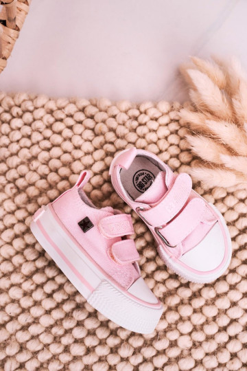 Vaikiški velcro sportbačiai BIG STAR HH374099 Rožiniai