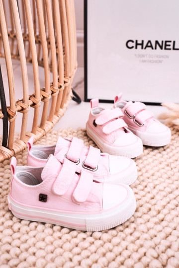 Vaikiški velcro sportbačiai BIG STAR HH374099 Rožiniai 2