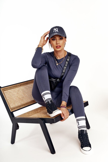 Moteriški aukšti sportbačiai Big Star DD274330 juodi