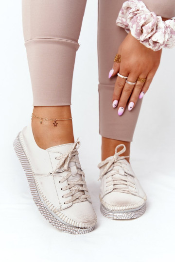 Moteriški odiniai batai Maciejka 05054-25 auksiniai 2