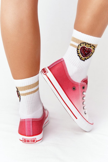 Moteriški sportbačiai BIG STAR HH274130 Ombre Red