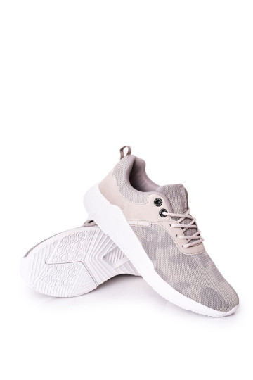 Vyriški sportiniai batai su Memory Foam Big Star HH174139 pilka spalva