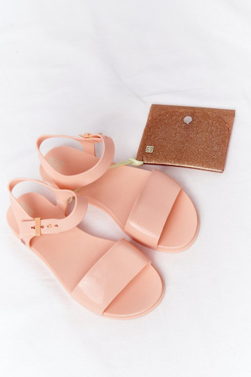 Ekologiški kvapnūs guminiai sandalai ZAXY HH285123 Nude