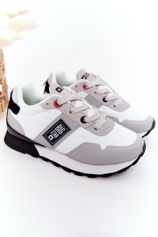 Vaikiški sportiniai bateliai Memory Foam Big Star HH374168 Balta