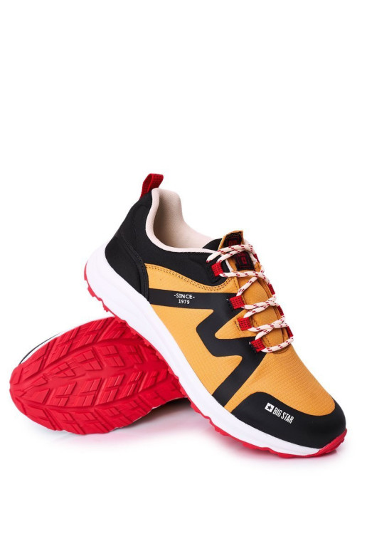 Vyriški sportiniai batai su Memory Foam Big Star HH174087 Camel