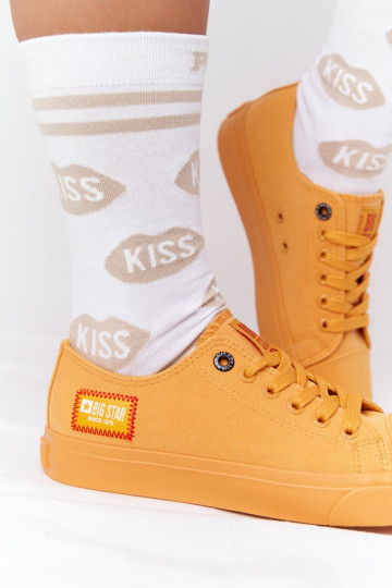 Moteriški sportbačiai BIG STAR HH274134 geltoni