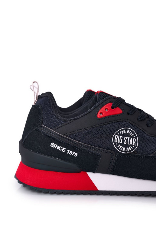 Vyriški sportiniai batai su atminties putomis Big Star HH174240 tamsiai mėlyni
