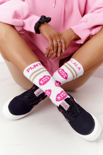 Moteriški sportbačiai ant platformos CROSS JEANS FF2R4002C Juodi 2