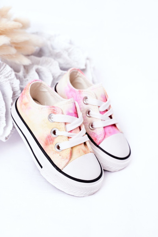 Vaikiški klasikiniai sportbačiai su Tie-Dye Effect Simba