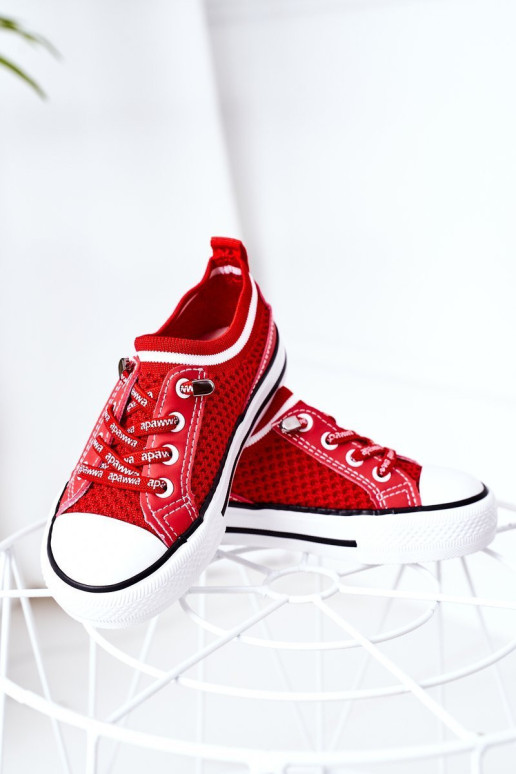 Vaikų Airy Sneakers Red Kids Club