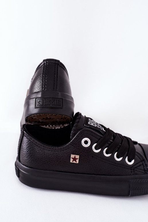 Vaikiški odiniai sportbačiai BIG STAR FF374304 Juodi