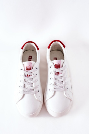 Vaikiški odiniai sportbačiai BIG STAR DD374134 Balti