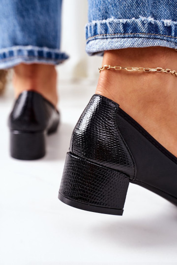 Odiniai aukštakulniai S.Barski 20-L1 Juoda