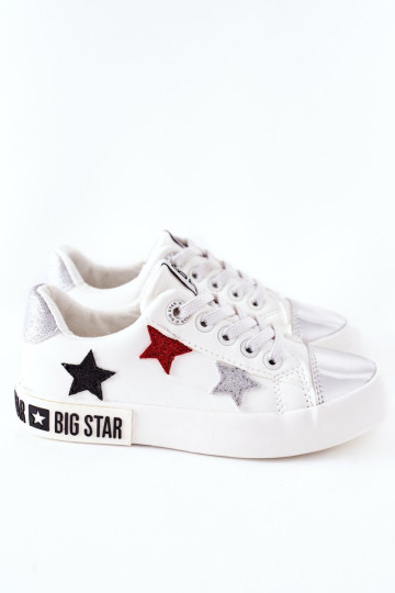 Vaikiški odiniai sportbačiai BIG STAR II374032 Balti
