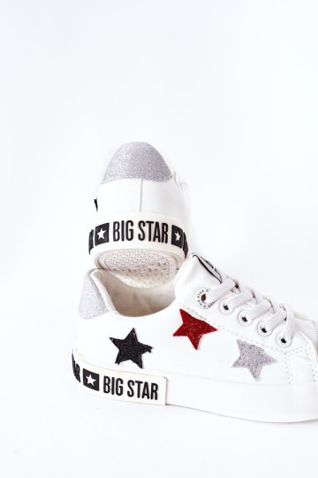 Vaikiški odiniai sportbačiai BIG STAR II374032 Balti 2