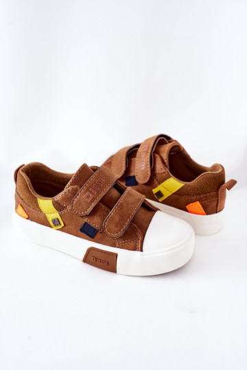 Vaikiški sportbačiai su lipduku Big Star II374017 Camel 2