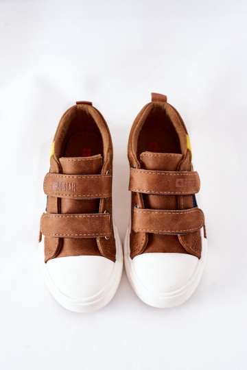 Vaikiški sportbačiai su lipduku Big Star II374017 Camel