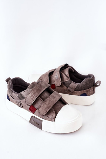 Vaikiški sportbačiai su lipduku Big Star II374018 Pilki 2