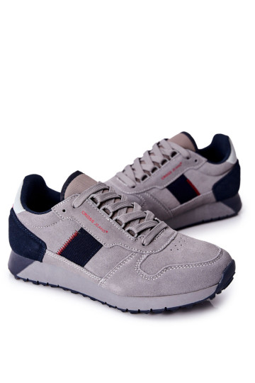 Vyriški sportiniai batai Cross Jeans pilki II1R4008C