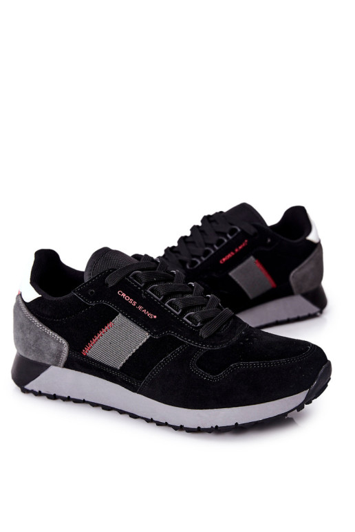 Vyriški sportiniai bateliai Cross Jeans Black II1R4009C