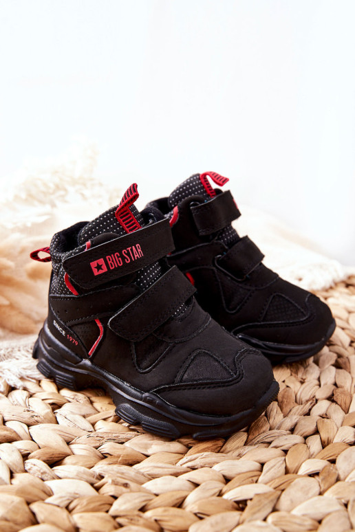Vaikiški žygio bateliai Big Star II374097 juodi