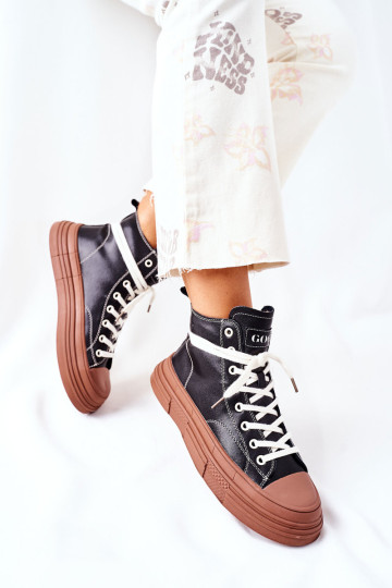 Moteriški izoliuoti sportbačiai GOE II2N4033 juodi