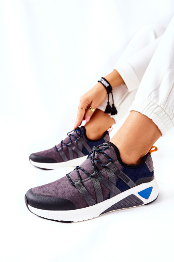 Sneakers Memory Foam Big Star II274309 Navy 2